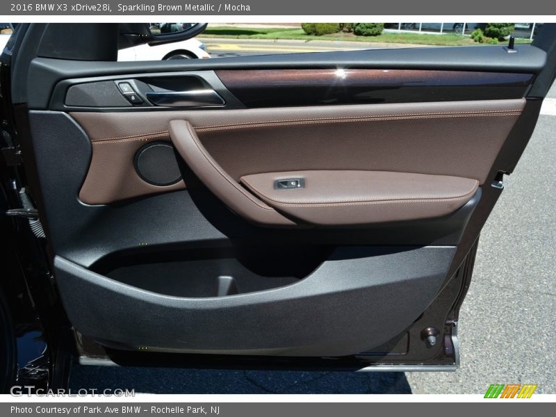 Sparkling Brown Metallic / Mocha 2016 BMW X3 xDrive28i