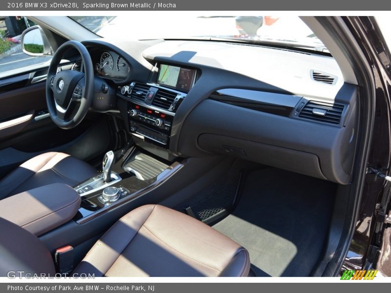 Sparkling Brown Metallic / Mocha 2016 BMW X3 xDrive28i