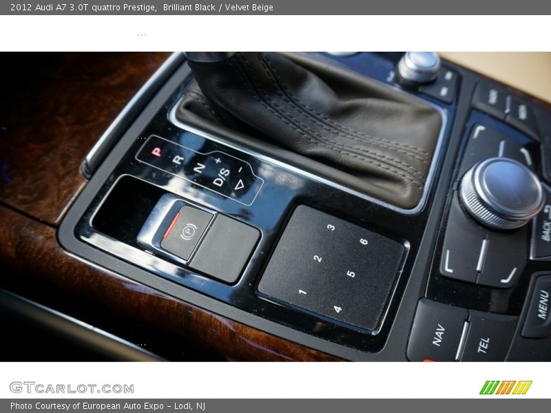 Brilliant Black / Velvet Beige 2012 Audi A7 3.0T quattro Prestige