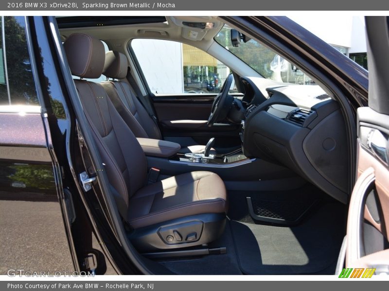 Sparkling Brown Metallic / Mocha 2016 BMW X3 xDrive28i