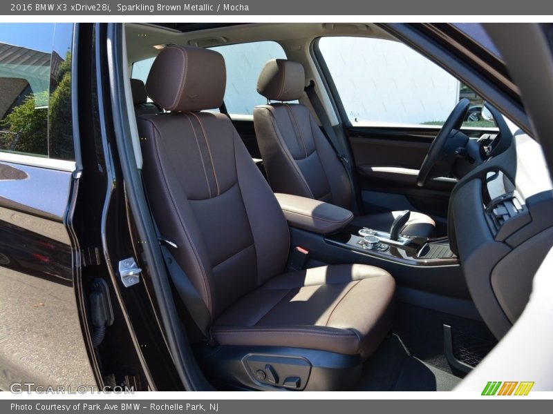 Sparkling Brown Metallic / Mocha 2016 BMW X3 xDrive28i