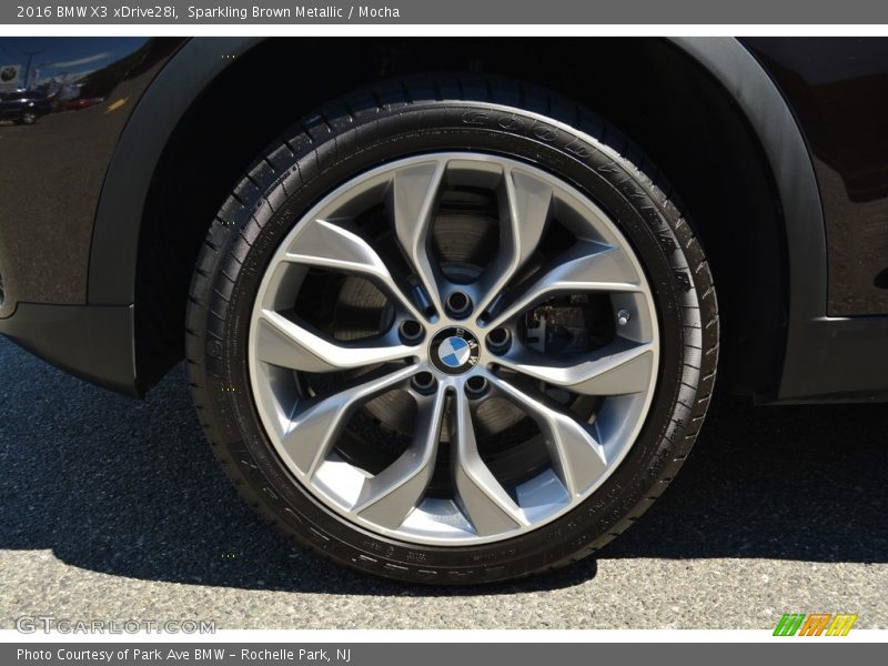 Sparkling Brown Metallic / Mocha 2016 BMW X3 xDrive28i