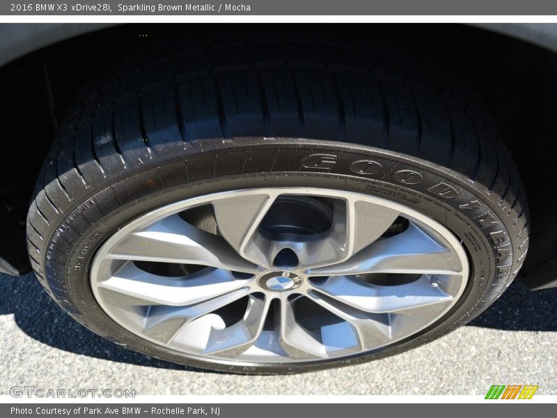 Sparkling Brown Metallic / Mocha 2016 BMW X3 xDrive28i
