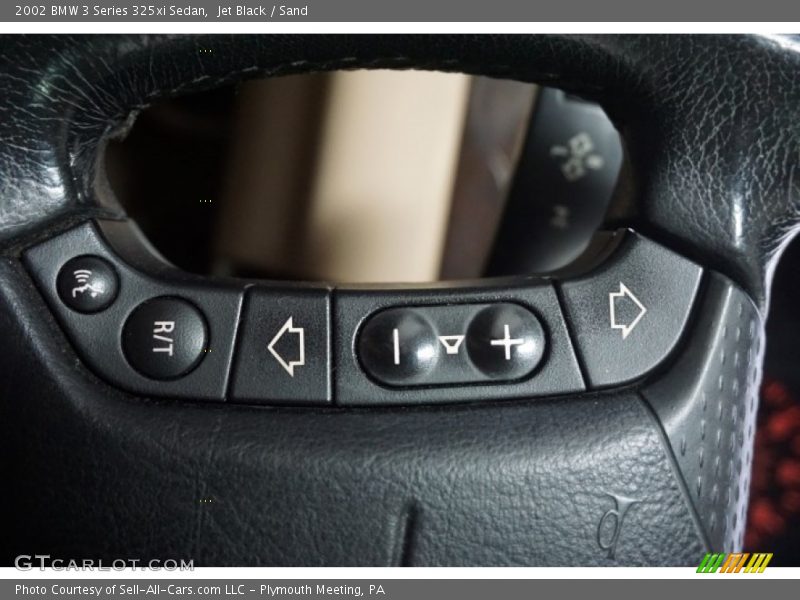 Jet Black / Sand 2002 BMW 3 Series 325xi Sedan