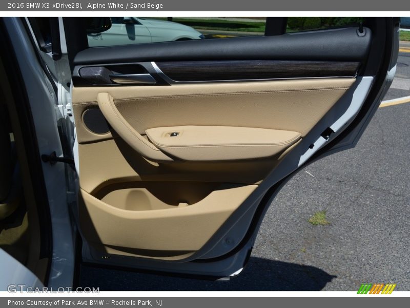 Door Panel of 2016 X3 xDrive28i