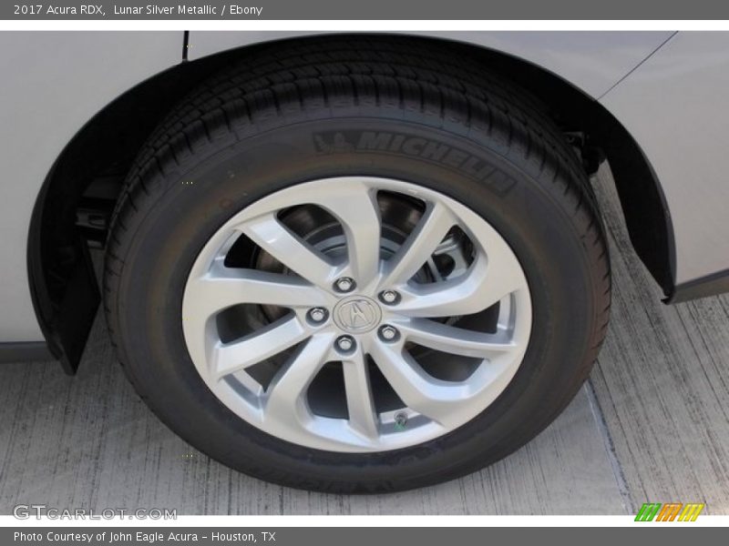 Lunar Silver Metallic / Ebony 2017 Acura RDX