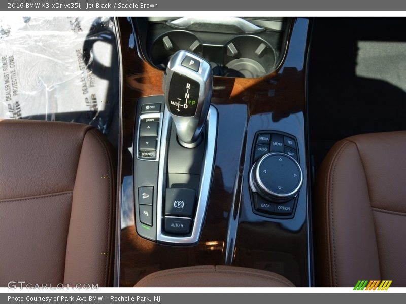 Jet Black / Saddle Brown 2016 BMW X3 xDrive35i