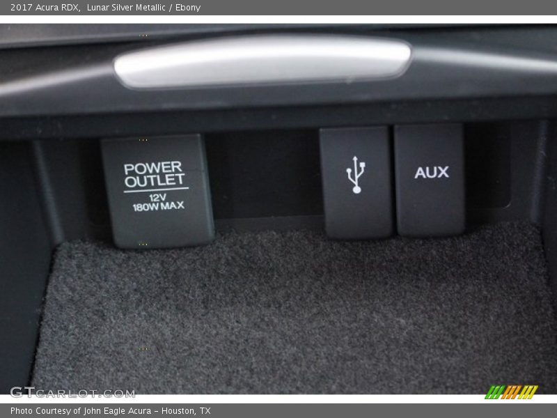 Lunar Silver Metallic / Ebony 2017 Acura RDX