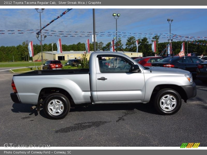 Silver Streak Mica / Graphite 2012 Toyota Tacoma Regular Cab