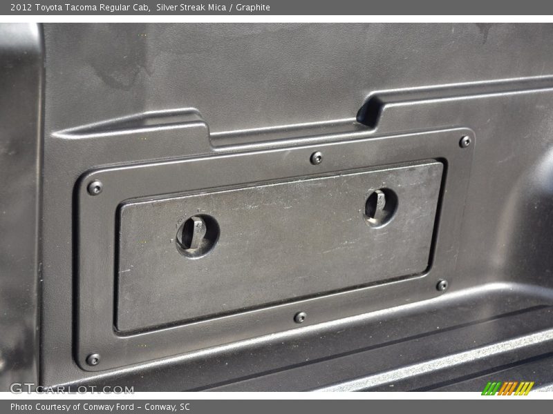 Silver Streak Mica / Graphite 2012 Toyota Tacoma Regular Cab