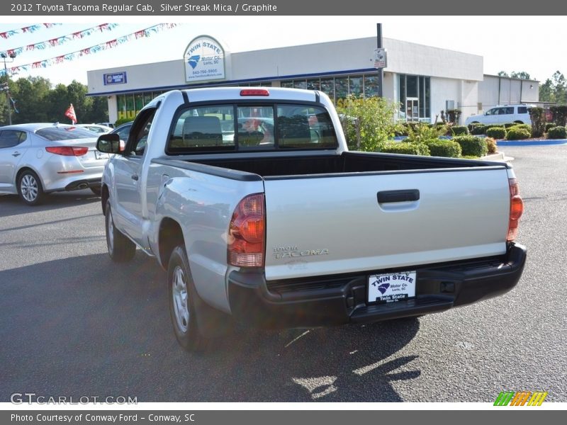 Silver Streak Mica / Graphite 2012 Toyota Tacoma Regular Cab