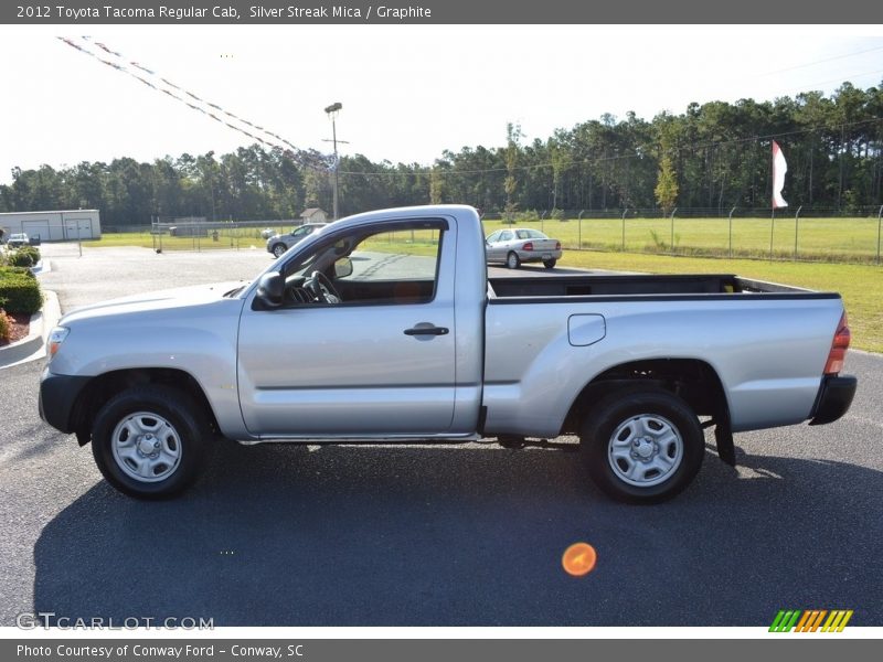 Silver Streak Mica / Graphite 2012 Toyota Tacoma Regular Cab