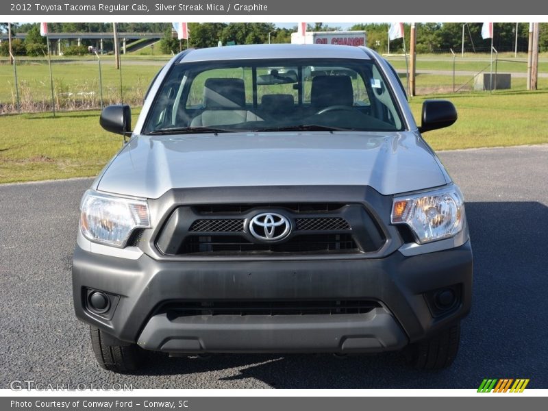 Silver Streak Mica / Graphite 2012 Toyota Tacoma Regular Cab
