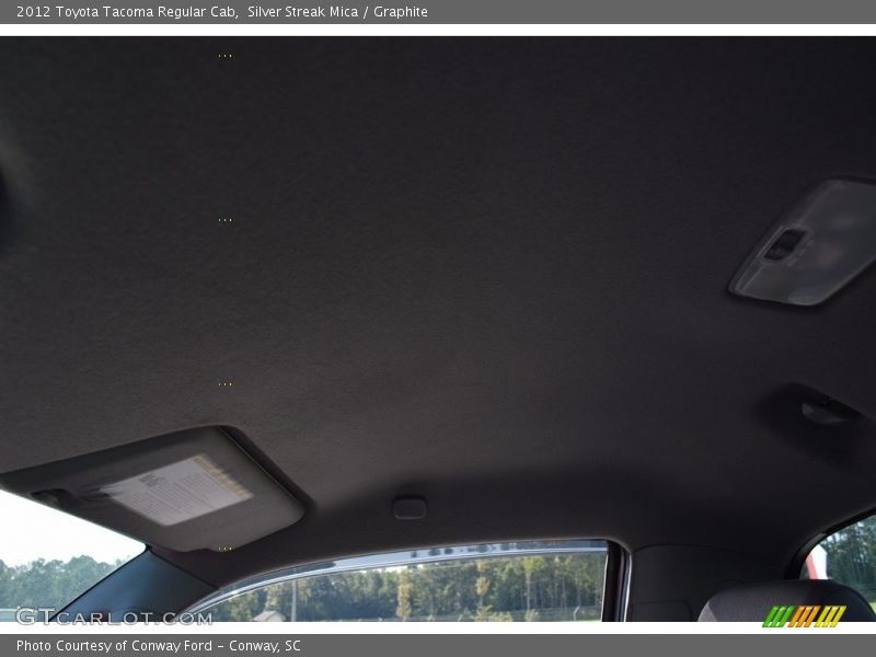 Silver Streak Mica / Graphite 2012 Toyota Tacoma Regular Cab