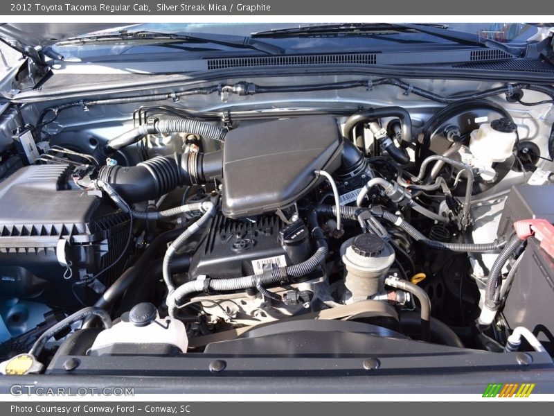 Silver Streak Mica / Graphite 2012 Toyota Tacoma Regular Cab