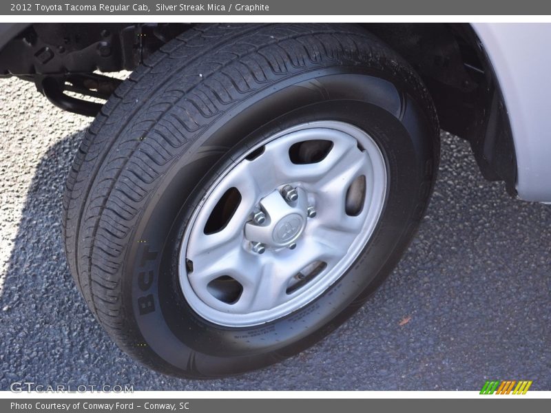 Silver Streak Mica / Graphite 2012 Toyota Tacoma Regular Cab