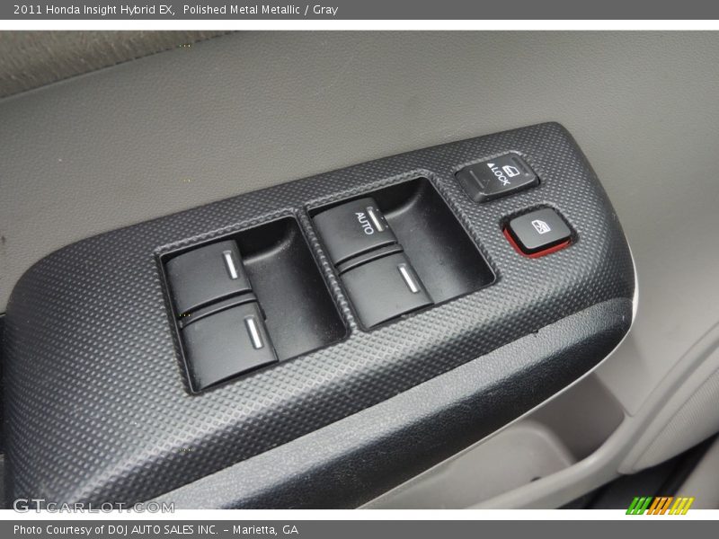 Polished Metal Metallic / Gray 2011 Honda Insight Hybrid EX