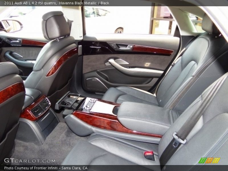 Havanna Black Metallic / Black 2011 Audi A8 L 4.2 FSI quattro