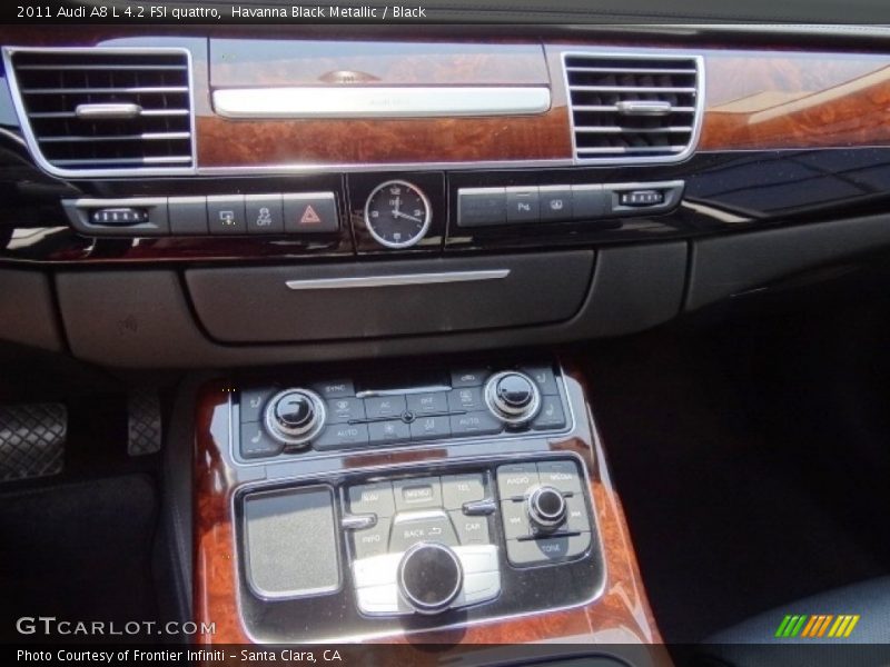 Havanna Black Metallic / Black 2011 Audi A8 L 4.2 FSI quattro