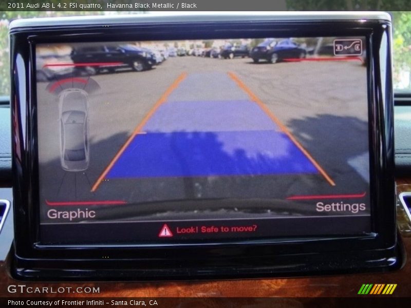 Havanna Black Metallic / Black 2011 Audi A8 L 4.2 FSI quattro