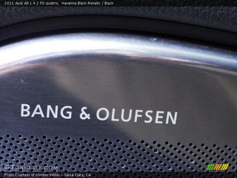 Havanna Black Metallic / Black 2011 Audi A8 L 4.2 FSI quattro