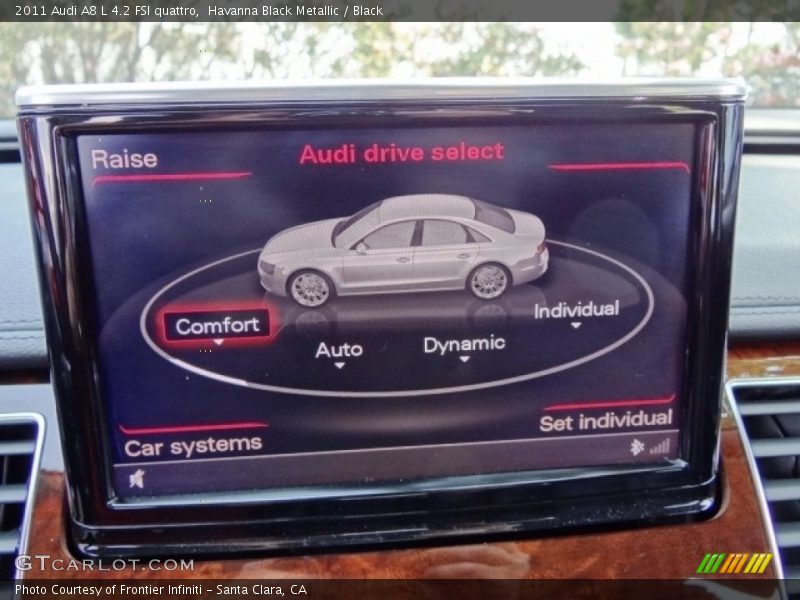 Havanna Black Metallic / Black 2011 Audi A8 L 4.2 FSI quattro