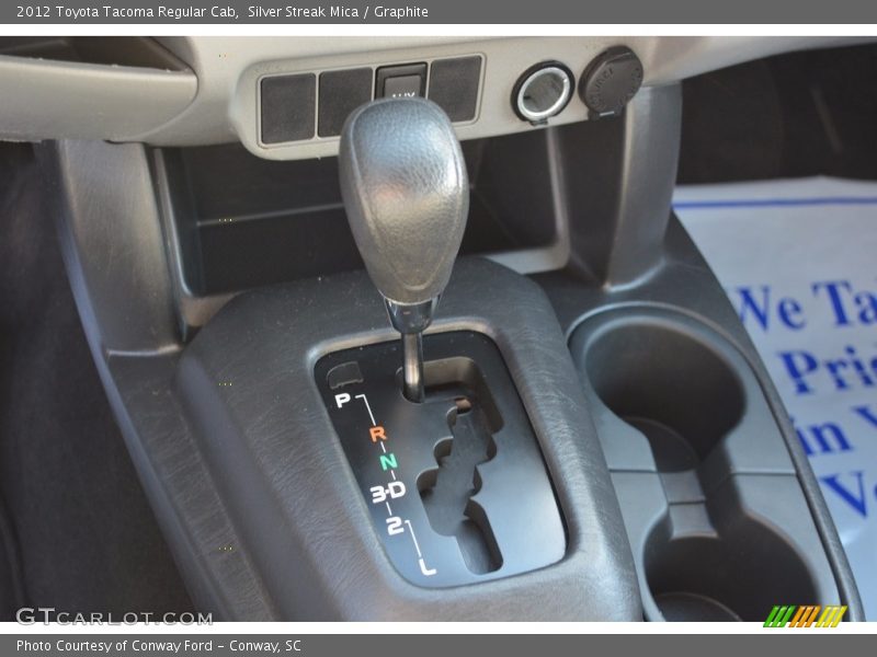 Silver Streak Mica / Graphite 2012 Toyota Tacoma Regular Cab
