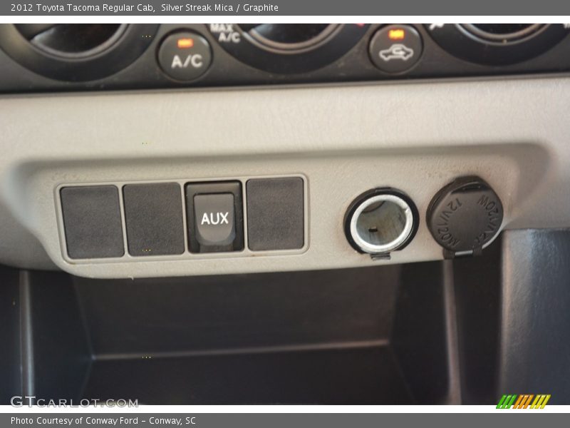 Silver Streak Mica / Graphite 2012 Toyota Tacoma Regular Cab