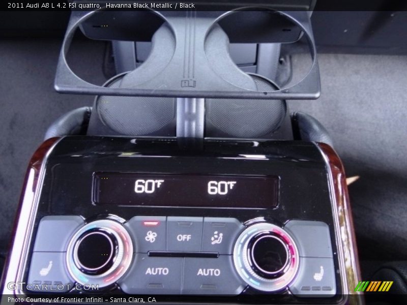 Havanna Black Metallic / Black 2011 Audi A8 L 4.2 FSI quattro