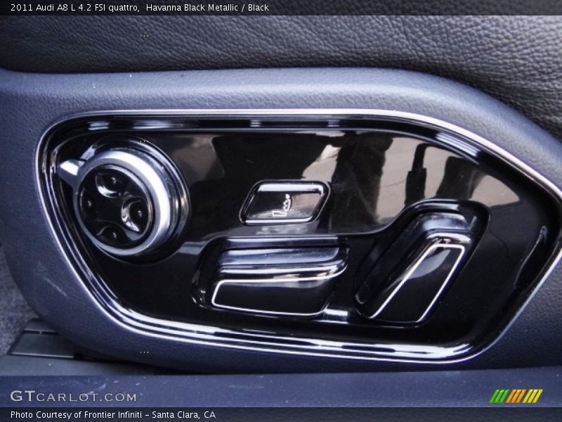 Havanna Black Metallic / Black 2011 Audi A8 L 4.2 FSI quattro