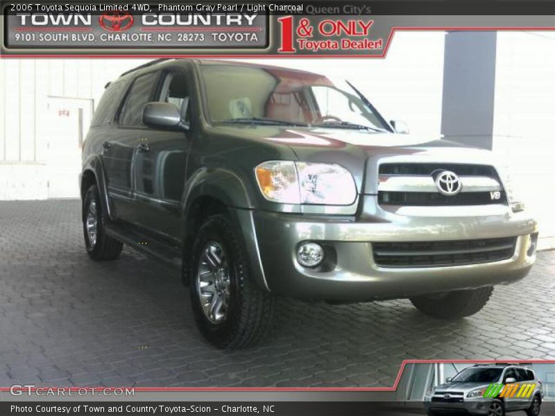 Phantom Gray Pearl / Light Charcoal 2006 Toyota Sequoia Limited 4WD