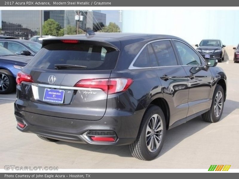 Modern Steel Metallic / Graystone 2017 Acura RDX Advance