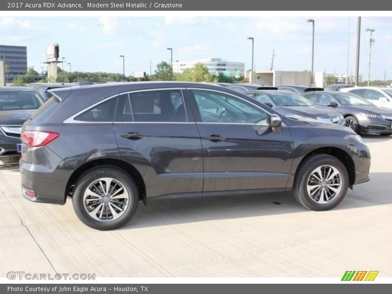 Modern Steel Metallic / Graystone 2017 Acura RDX Advance