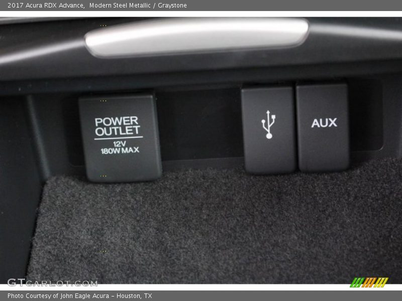 Modern Steel Metallic / Graystone 2017 Acura RDX Advance