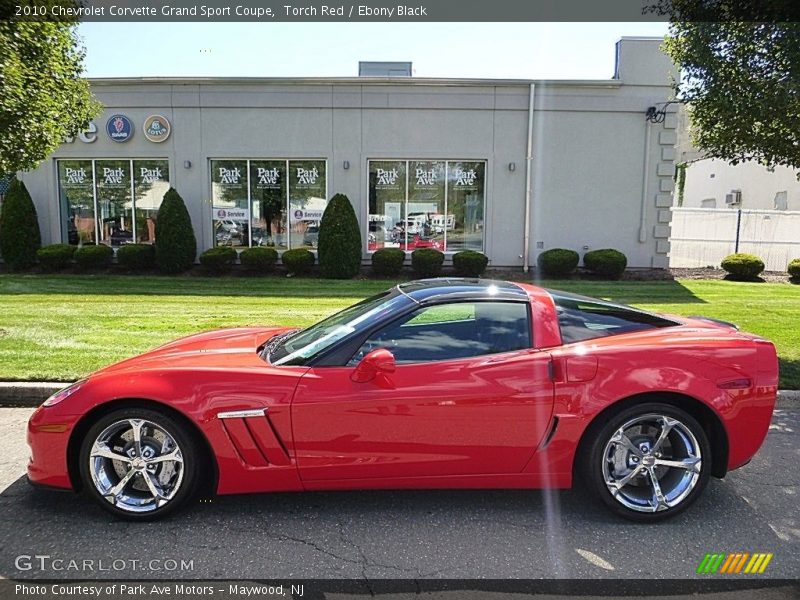 Torch Red / Ebony Black 2010 Chevrolet Corvette Grand Sport Coupe