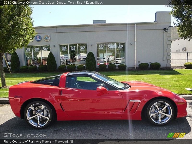 Torch Red / Ebony Black 2010 Chevrolet Corvette Grand Sport Coupe