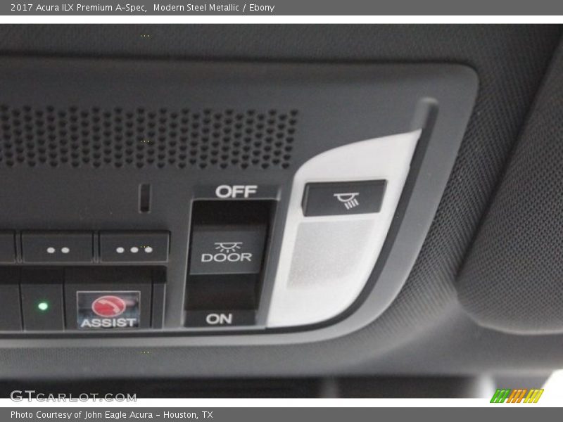 Modern Steel Metallic / Ebony 2017 Acura ILX Premium A-Spec