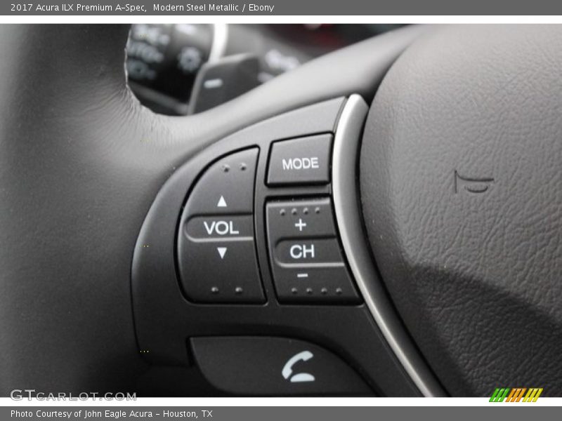 Modern Steel Metallic / Ebony 2017 Acura ILX Premium A-Spec