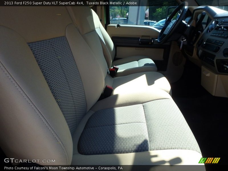 Tuxedo Black Metallic / Adobe 2013 Ford F250 Super Duty XLT SuperCab 4x4