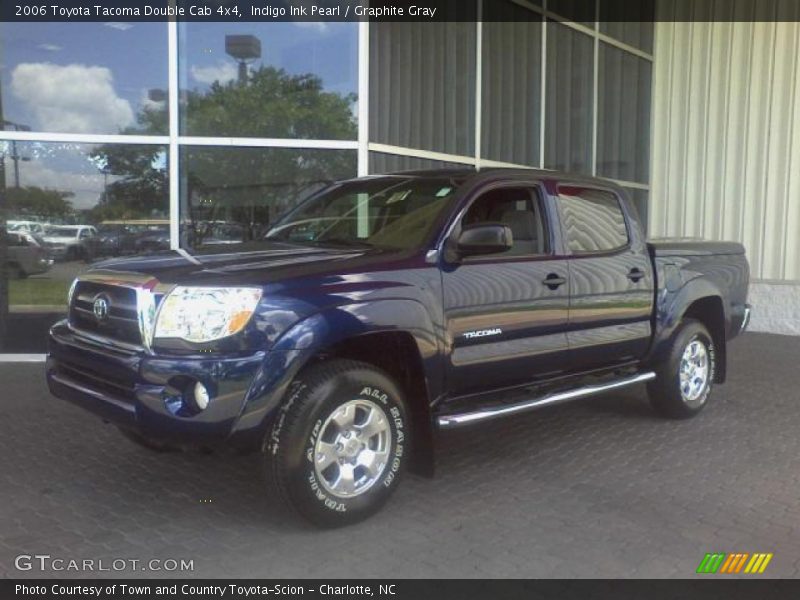 Indigo Ink Pearl / Graphite Gray 2006 Toyota Tacoma Double Cab 4x4