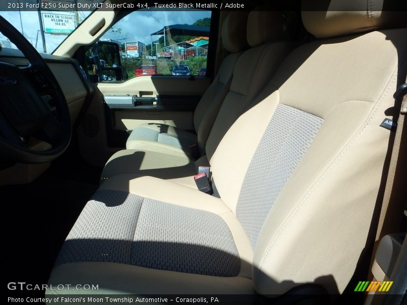 Tuxedo Black Metallic / Adobe 2013 Ford F250 Super Duty XLT SuperCab 4x4