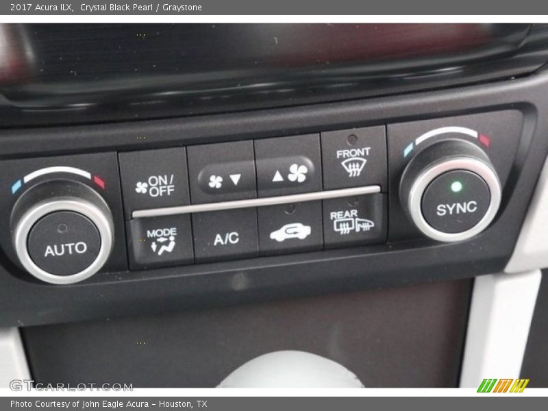 Crystal Black Pearl / Graystone 2017 Acura ILX