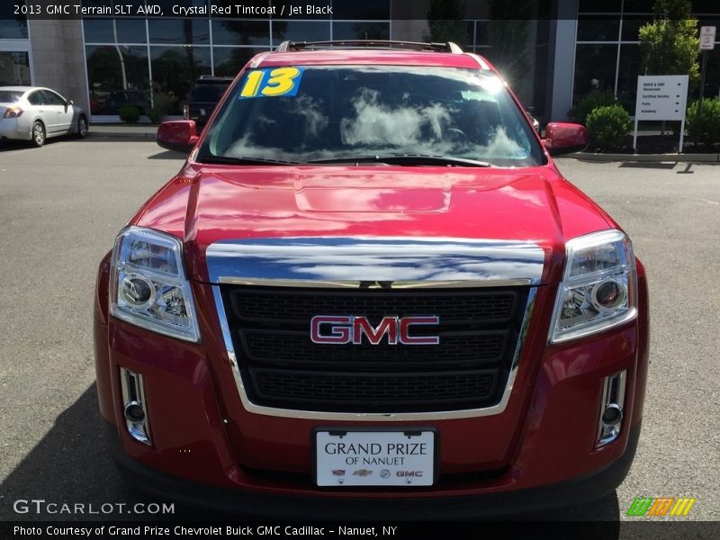 Crystal Red Tintcoat / Jet Black 2013 GMC Terrain SLT AWD