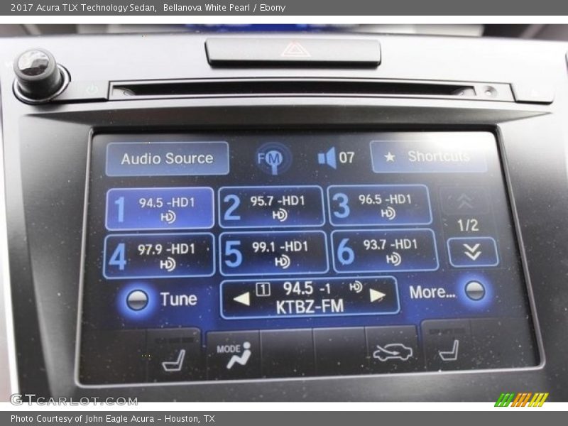 Bellanova White Pearl / Ebony 2017 Acura TLX Technology Sedan