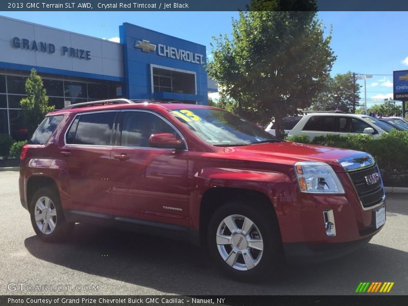 Crystal Red Tintcoat / Jet Black 2013 GMC Terrain SLT AWD