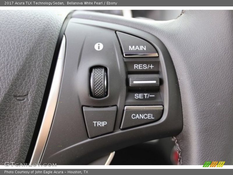 Controls of 2017 TLX Technology Sedan