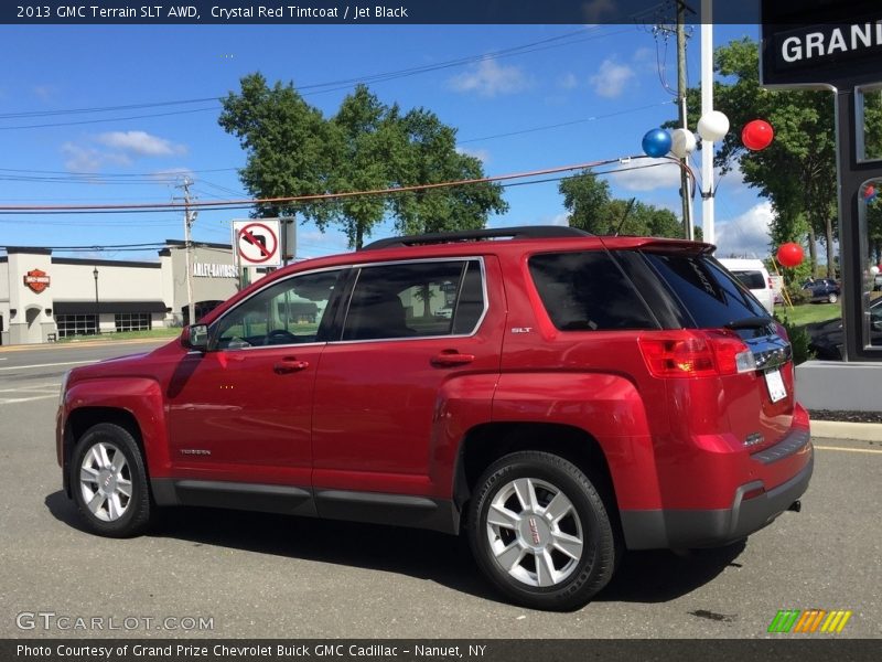 Crystal Red Tintcoat / Jet Black 2013 GMC Terrain SLT AWD