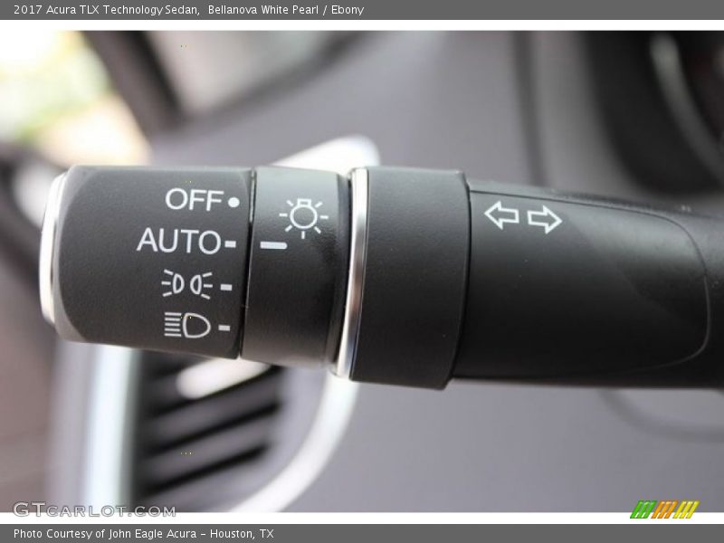 Controls of 2017 TLX Technology Sedan