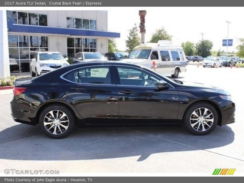 Crystal Black Pearl / Espresso 2017 Acura TLX Sedan