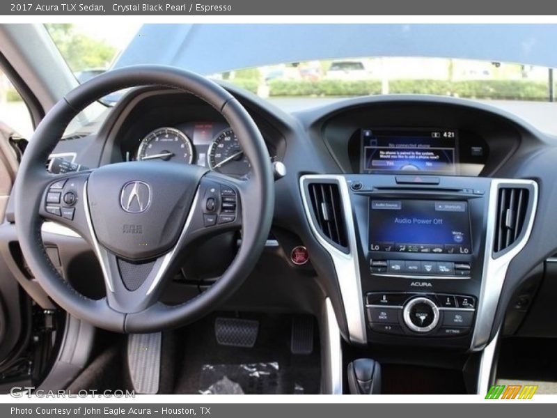 Crystal Black Pearl / Espresso 2017 Acura TLX Sedan